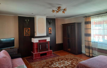 Дом с камином в гостевом доме «Байкал-Пеко»