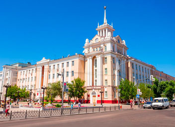 Центр города Улан-Удэ