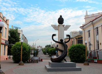 Рог изобилия на ул.Ленина в Улан-Удэ
