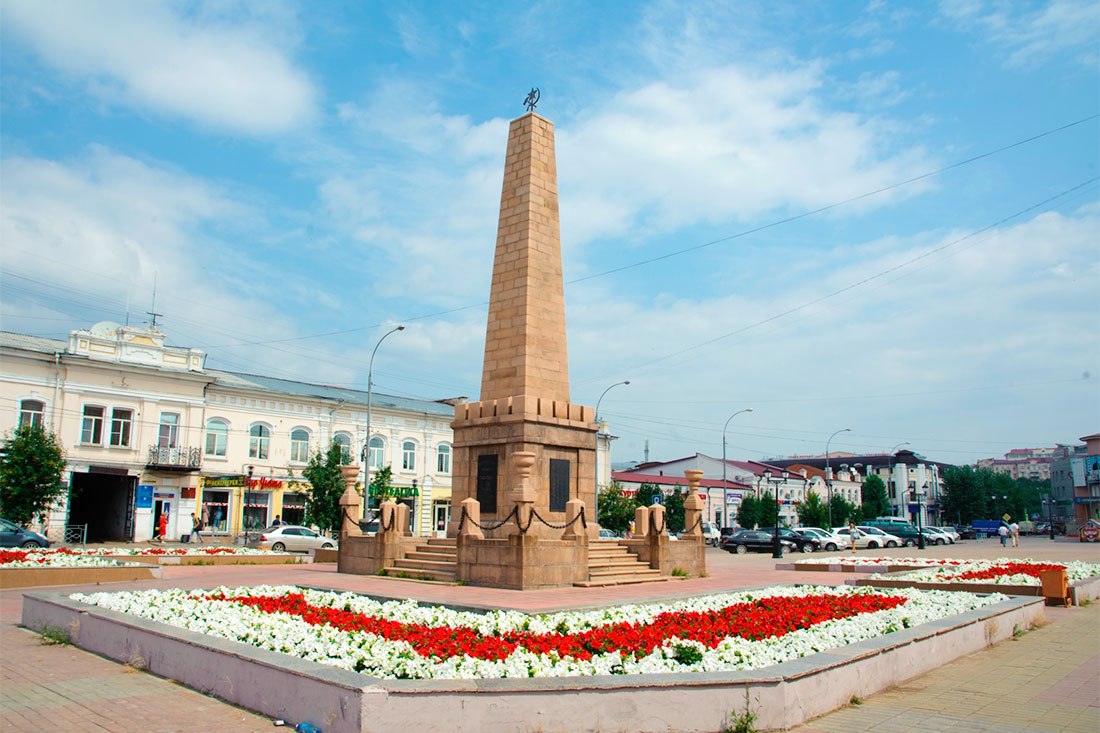 Площадь Революции в Улан-Удэ